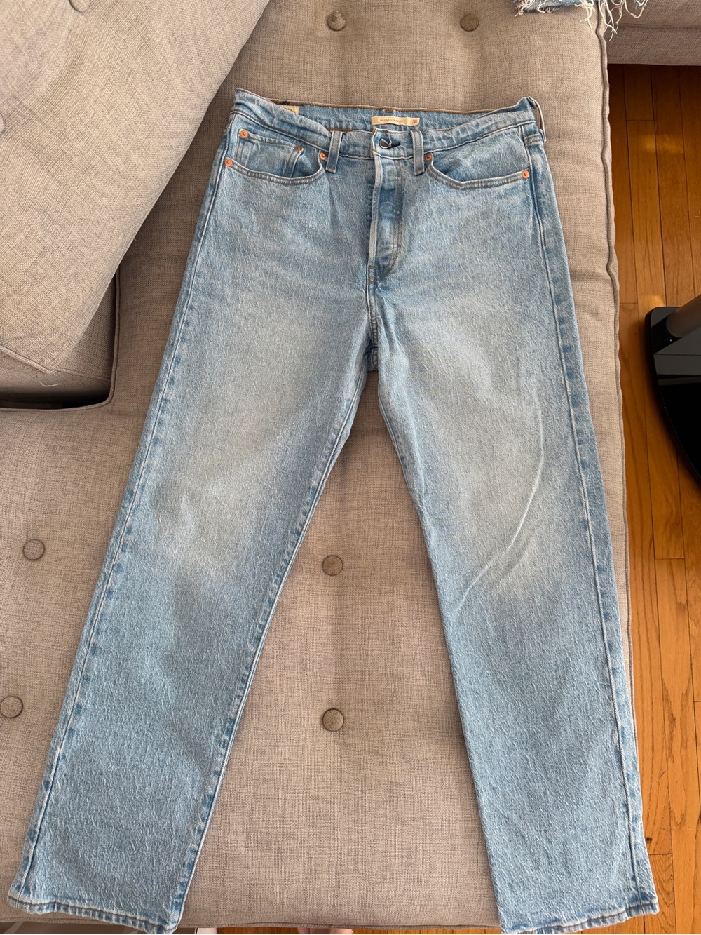 Levi's Light Blue wedgie Straight Jeans size 30